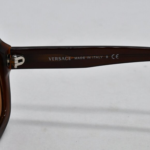 Vintage Versace MOD. 4183-B Brown Sunglasses Made In Italy